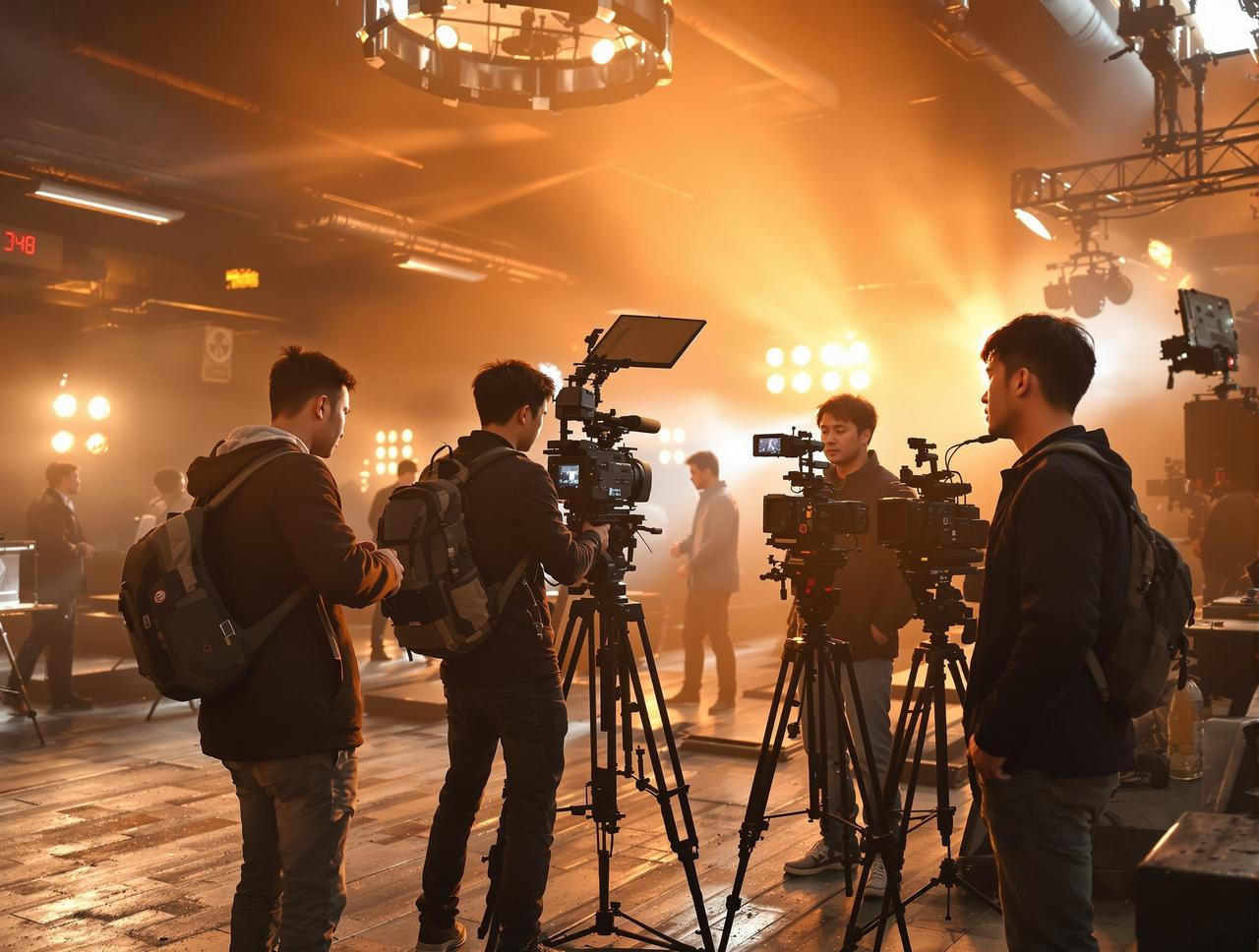 色视频制作现场